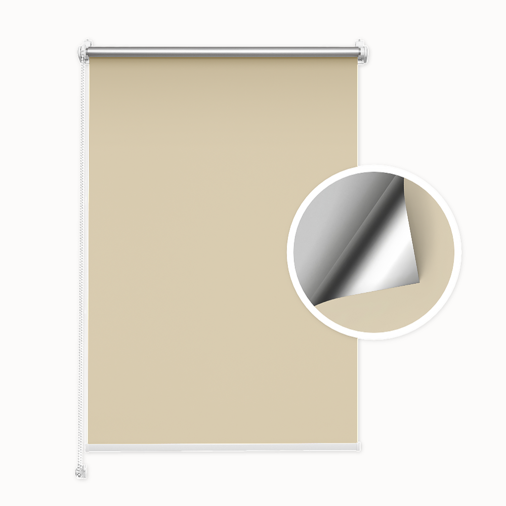 Roleta Zaciemniająca Ecru (silver)