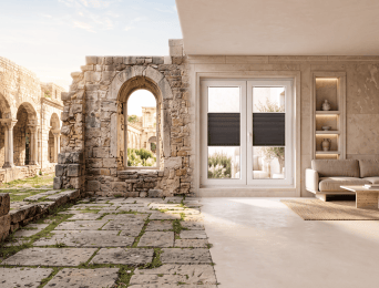 The history of window coverings – from antiquity to made-to-measure roller blinds and pleated blinds