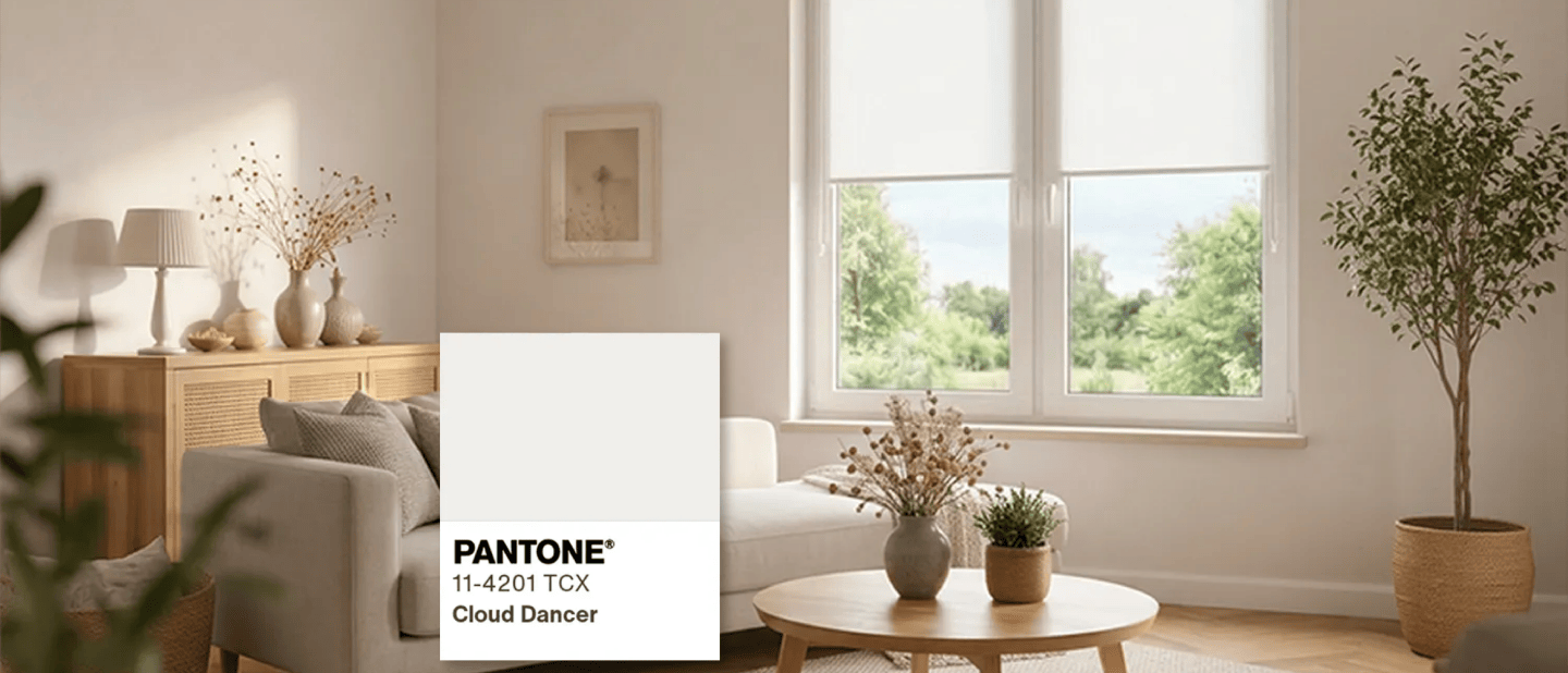 Pantone Color of the Year 2026 – Cloud Dancer