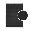 Black Window Pleated Blind