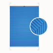 Blue Window Pleated Blind