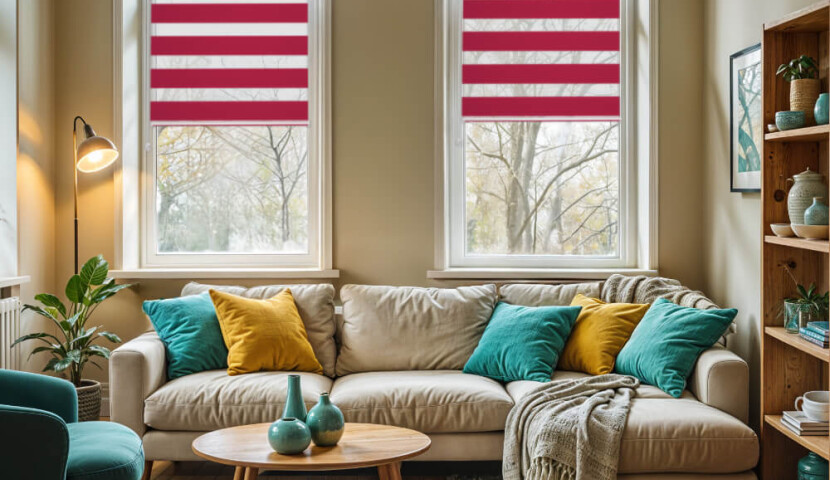 Raspberry Day and Night Blind