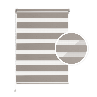 Dark Linen Day and Night Blind