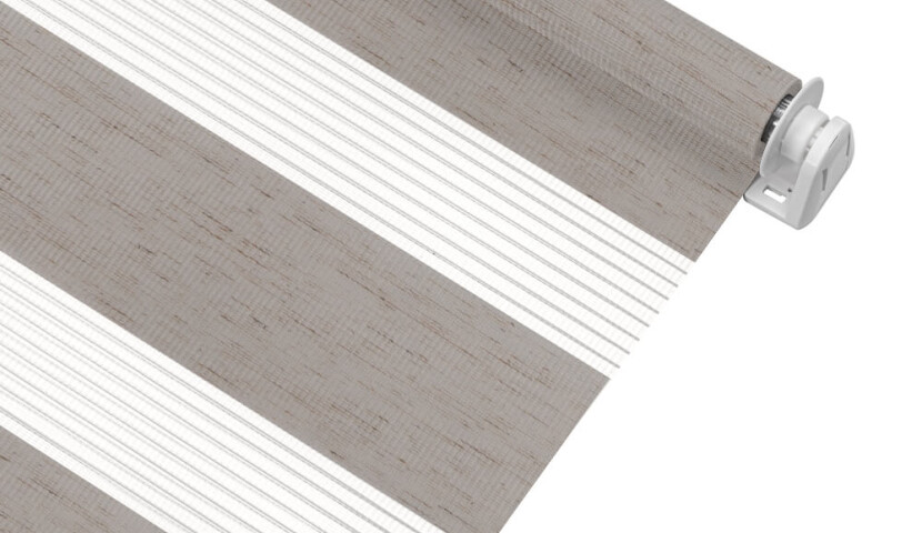 Dark Linen Day and Night Blind