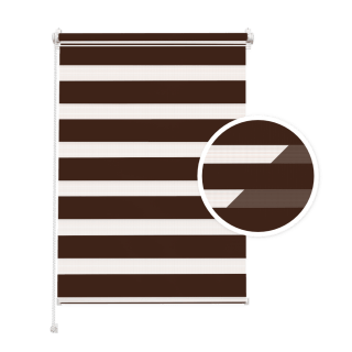 Chocolate Day and Night Blind