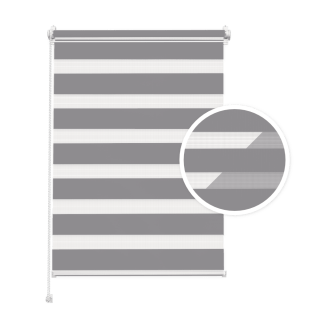 Roleta Dzień-Noc Szara