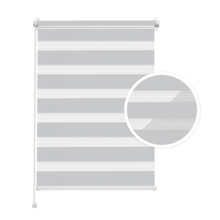 Roleta Dzień-Noc Jasnoszara