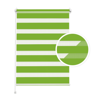 Roleta Dzień-Noc Zielona