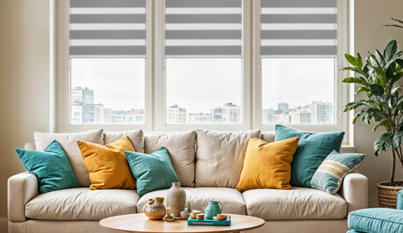 Roleta Dzień-Noc Szary Marengo