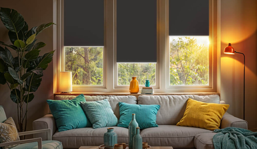 Roleta Zaciemniająca Grafitowa (kolor)