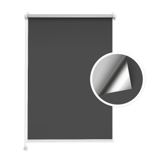 Roleta Zaciemniająca Grafitowa (silver)