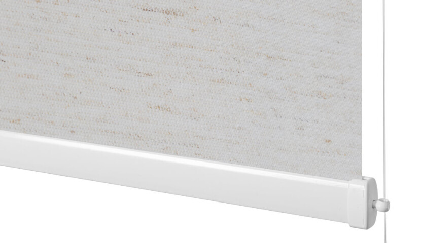 Roleta Zaciemniająca Jasny Len (silver)