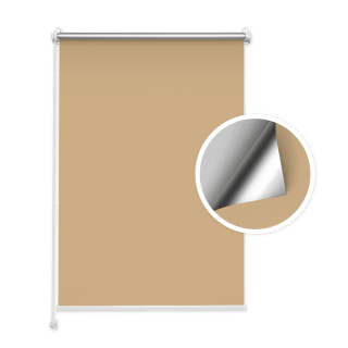 Roleta Zaciemniająca Beżowa (silver)