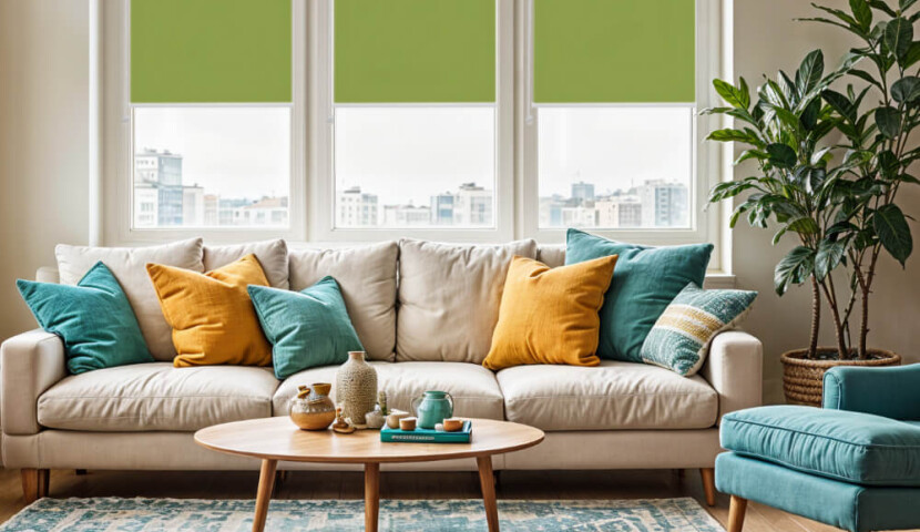 Spring Green No. 2 Standard Roller Blind