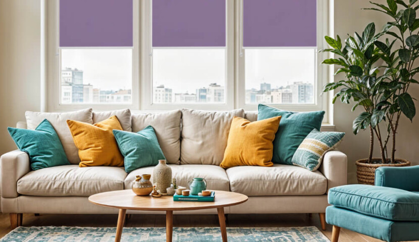 Roleta Mini Pastelowy Ametyst