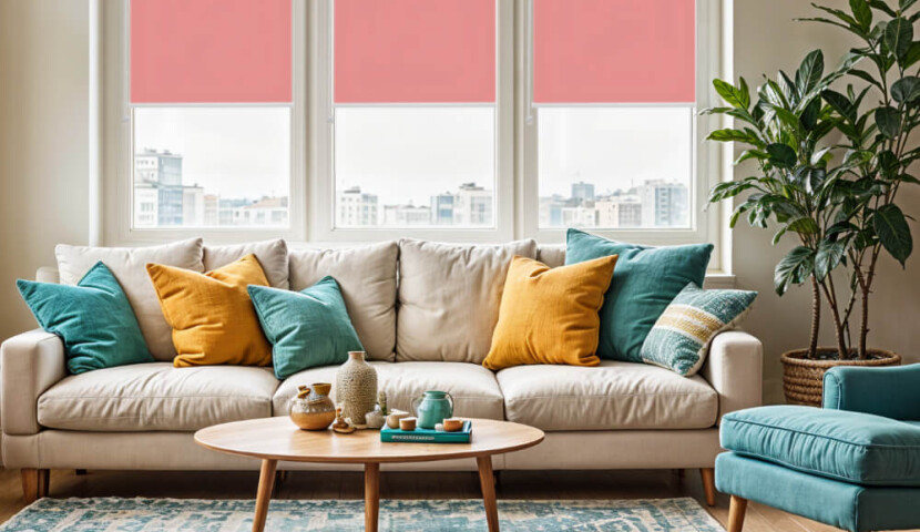 Roleta Mini Różowa