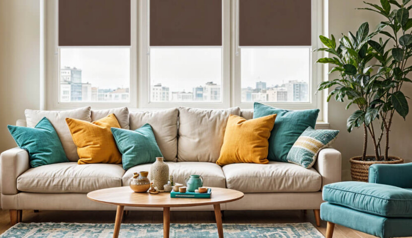 Roleta Mini Czekoladowa