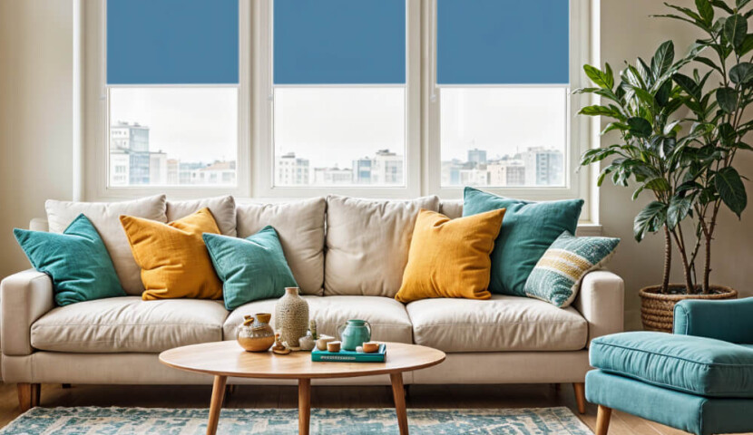 Roleta Mini Błękitna Laguna