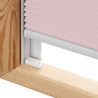 Pink Custom Skylight Pleated Blind