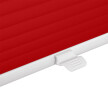 Red Custom Skylight Pleated Blind