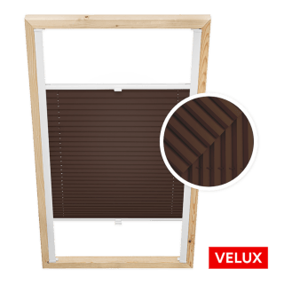 Plisa Dachowa Czekoladowa Velux