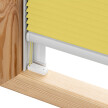 Yellow Custom Skylight Pleated Blind