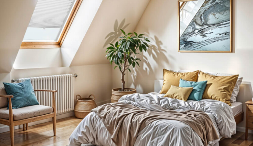 Plisa Dachowa Biała Velux