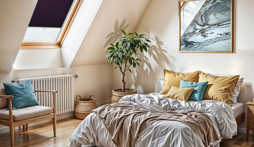 Berry Custom Skylight Pleated Blind