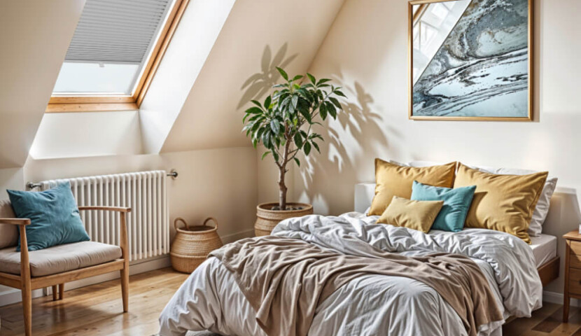 Plisa Dachowa Jasnoszara Velux