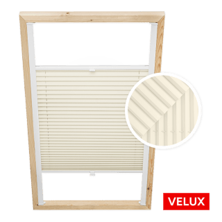 Plisa Dachowa Beżowa Velux