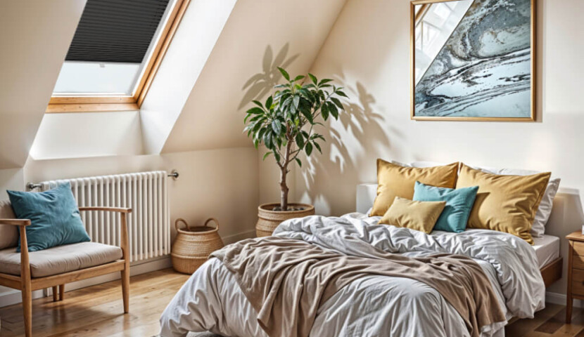 Plisa Dachowa Antracyt Velux