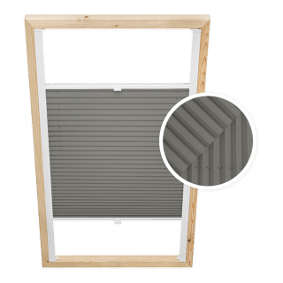 Plisa Dachowa Ciemnoszara