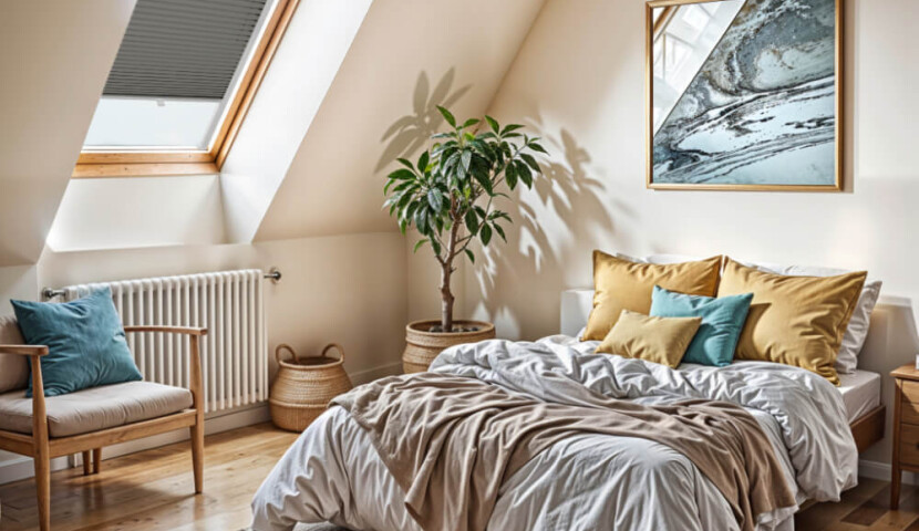 Plisa Dachowa Ciemnoszara Velux