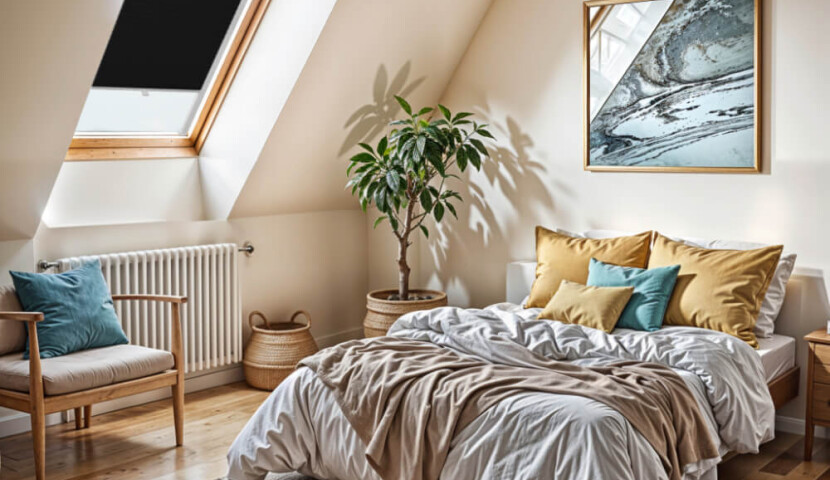 Plisa Dachowa Czarna Velux